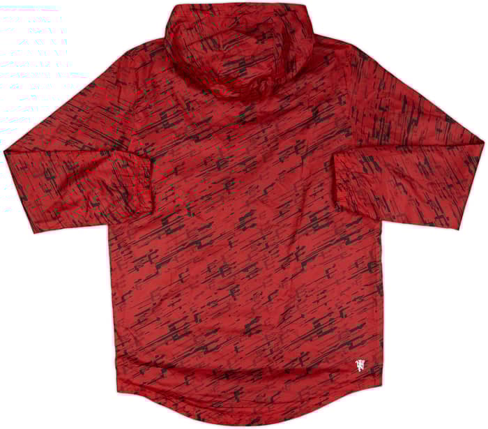 2016-17 Manchester United adidas Hooded Track Jacket - 8/10 - (M)