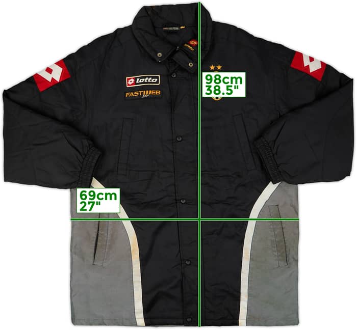 2001-02 Juventus Lotto Padded Bench Coat - 5/10 - (XL)