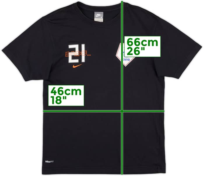 2008-09 Netherlands Nike 'Ryan Babel' Graphic Tee - 8/10 - (S)