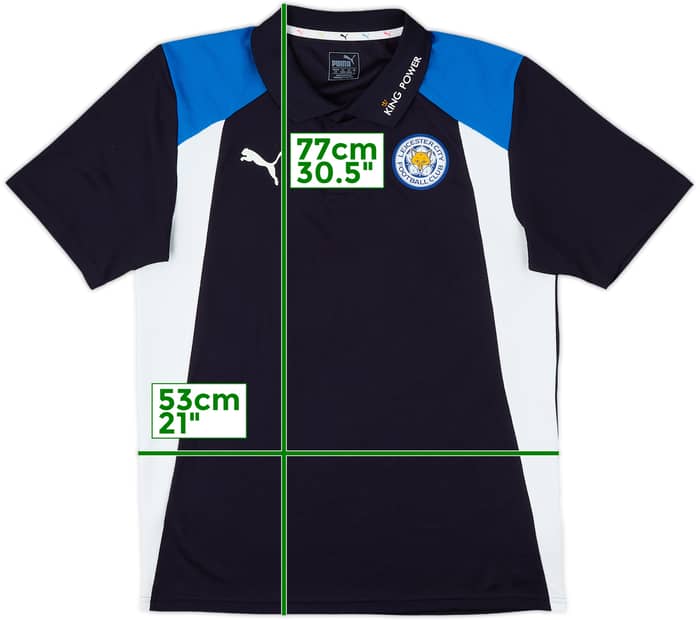 2017-18 Leicester City Puma Polo Shirt - 9/10 - (L)