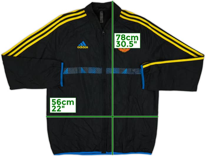 2021-22 Manchester United adidas Track Jacket - 10/10 - (L)