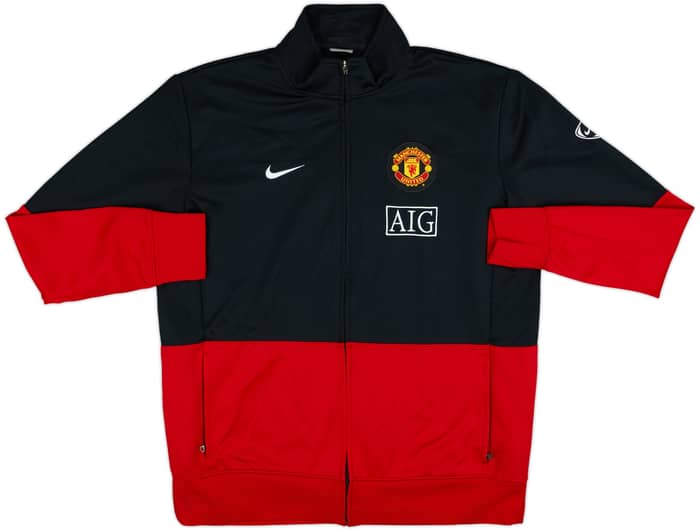 2009-10 Manchester United Nike Track Jacket - 8/10 - (XL)