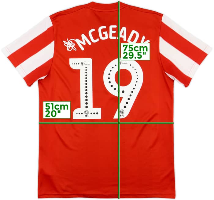 2018-19 Sunderland Home Shirt McGeady #19 - 7/10 - (M)