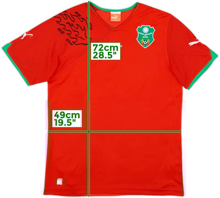 2011-13 Malawi Home Shirt - 8/10 - (M)