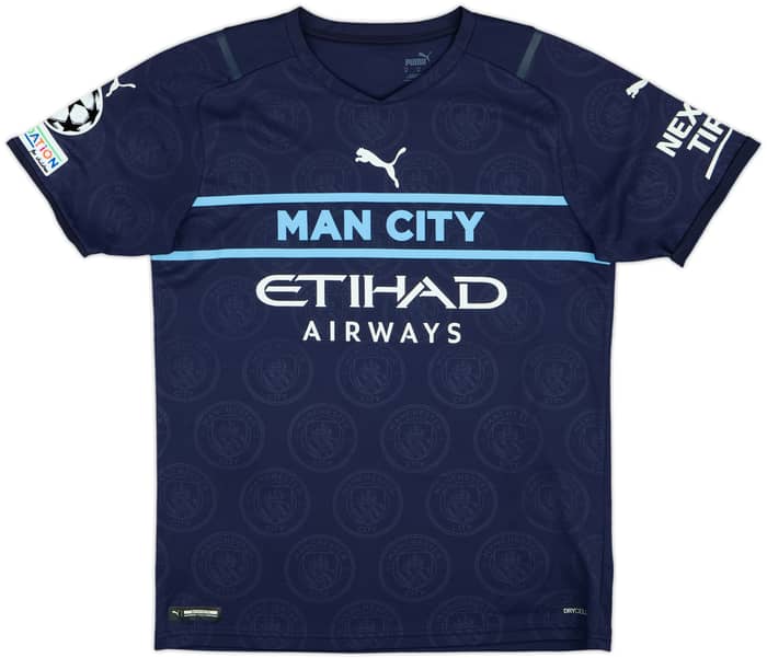 2021-22 Manchester City Third Shirt De Bruyne #17 - 7/10 - (M)