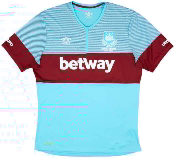 2015-16 West Ham Away Shirt Noble #16 - 8/10 - (L)