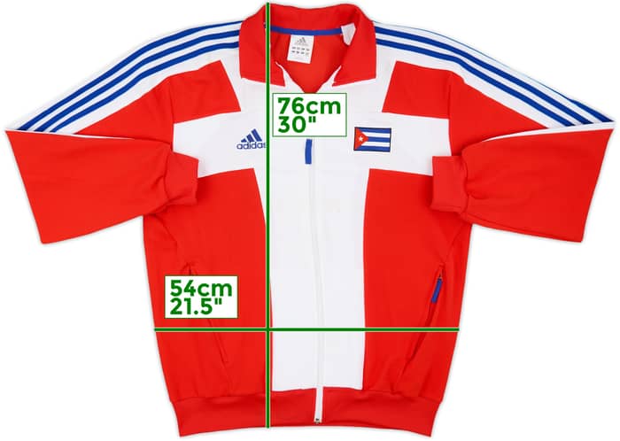 2004-06 Cuba adidas Track Jacket - 6/10 - (XL)