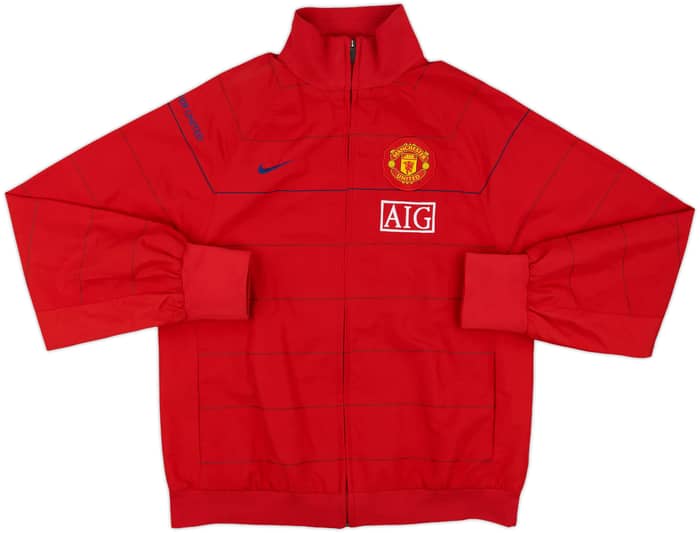 2008-09 Manchester United Nike Track Jacket - 8/10 - (M)