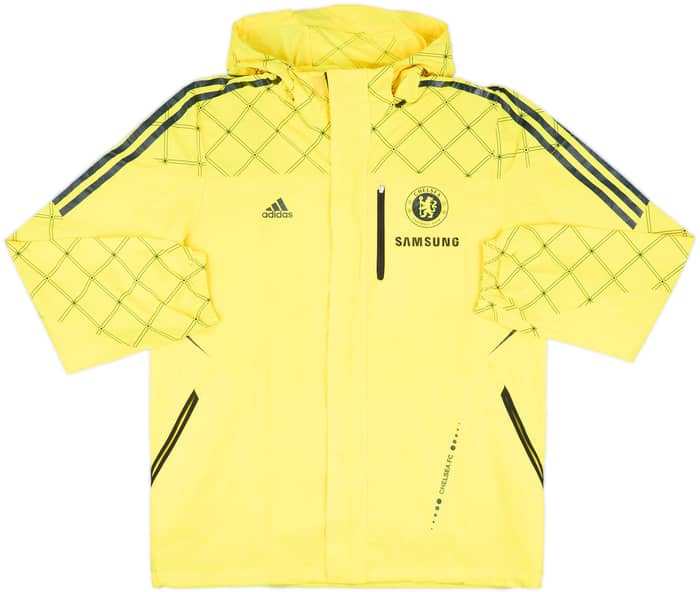 2010-11 Chelsea adidas Hooded Rain Jacket - 7/10 - (L)