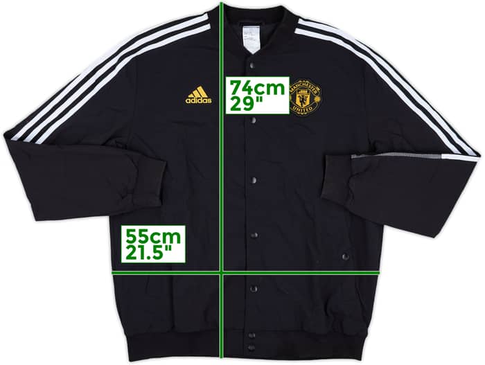 2020-21 Manchester United adidas Lunar New Year Bomber Jacket - 9/10 - (L)