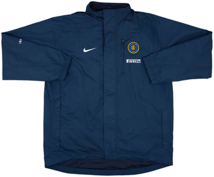 2005-06 Inter Milan Nike Hooded Rain Coat - 8/10 - (M)