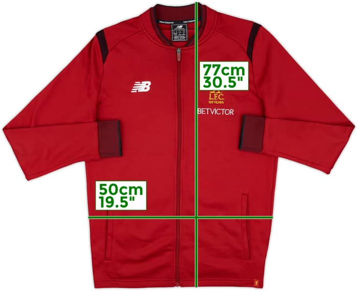 2017-18 Liverpool New Balance Track Jacket - 8/10 - (L)