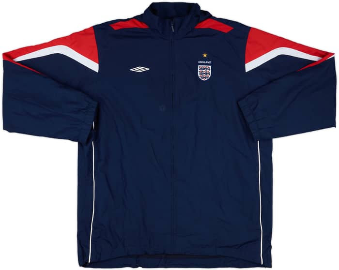 2006-08 England Umbro Hooded Rain Jacket - 7/10 - (XL)