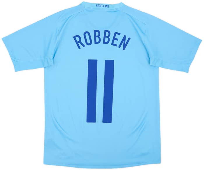 2008-10 Netherlands Away Shirt Robben #11 - 8/10 - (XL.Boys)