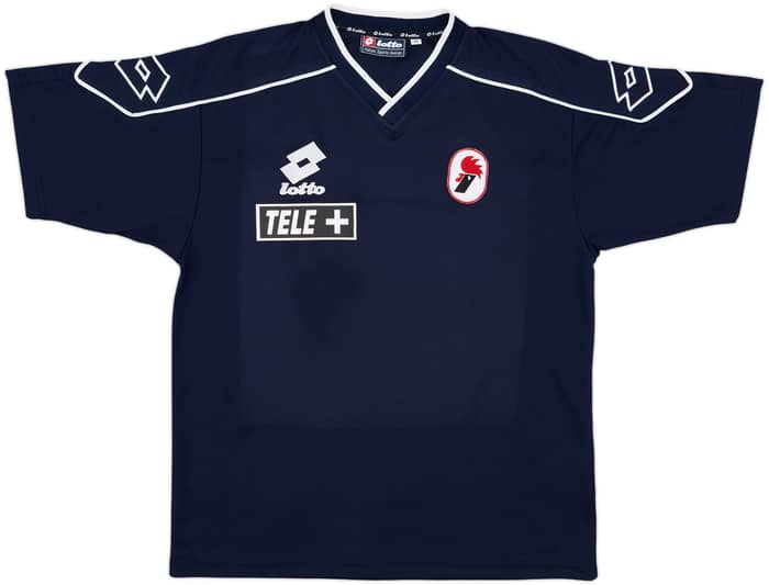 2000-01 Bari Player Issue Lotto Training Shirt - 8/10 - (M)