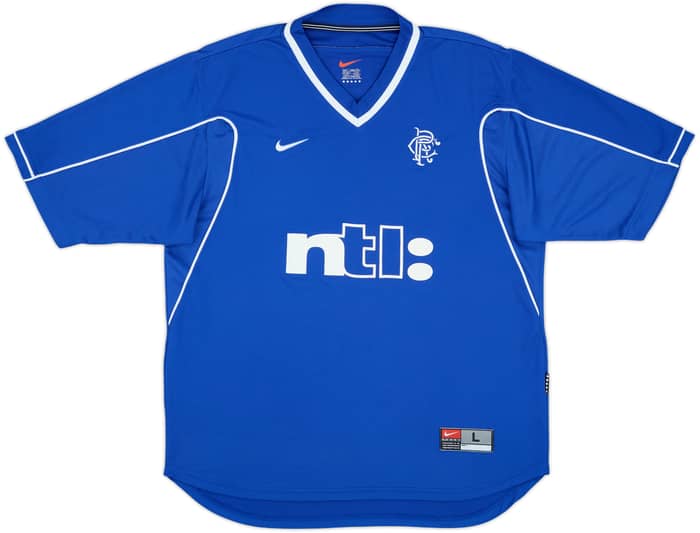 1999-01 Rangers Home Shirt - 8/10 - (L)