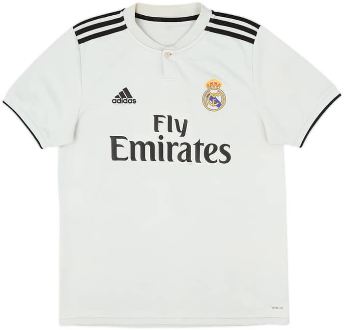 2018-19 Real Madrid Home Shirt - 5/10 - (M)