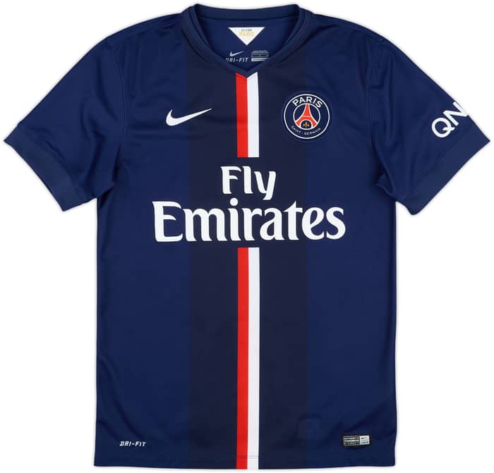 2014-15 Paris Saint-Germain Home Shirt #9 - 7/10 - (S)