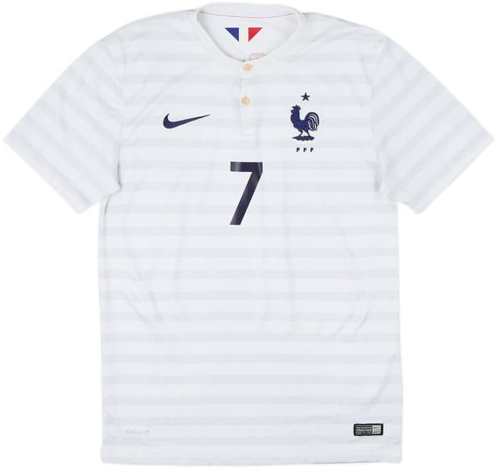 2014-15 France Away Shirt Ribery #7 - 6/10 - (S)