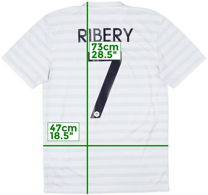 2014-15 France Away Shirt Ribery #7 - 6/10 - (S)