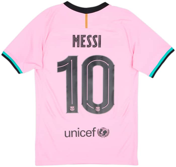 2020-21 Barcelona Third Shirt Messi #10 - 6/10 - (S)