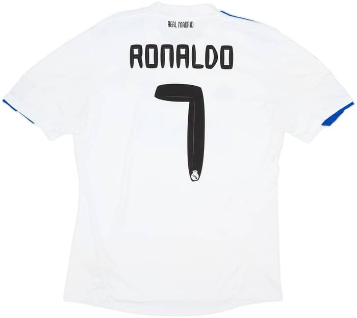 2010-11 Real Madrid Home Shirt Ronaldo #7 - 10/10 - (L)