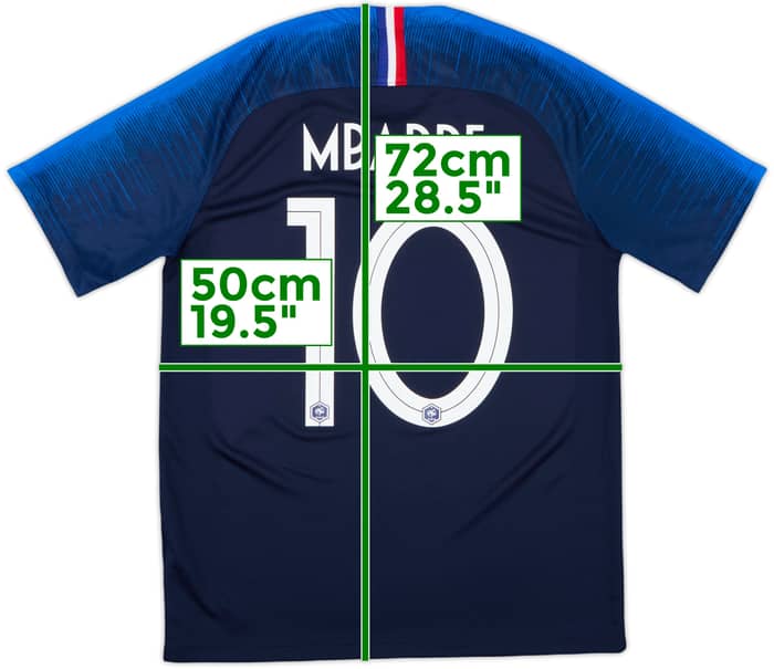 2018 France Home Shirt Mbappe #10 - 8/10 - (M)