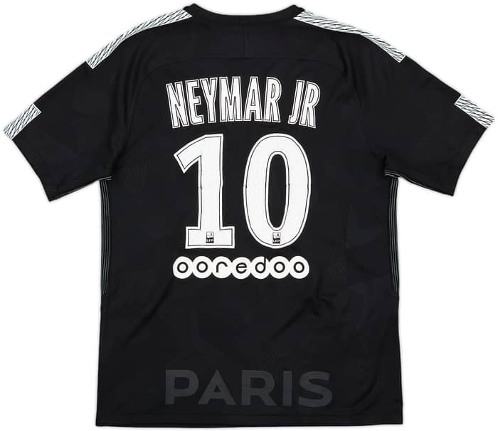 2017-18 Paris Saint-Germain Third Shirt Neymar Jr #10 - 6/10 - (M)