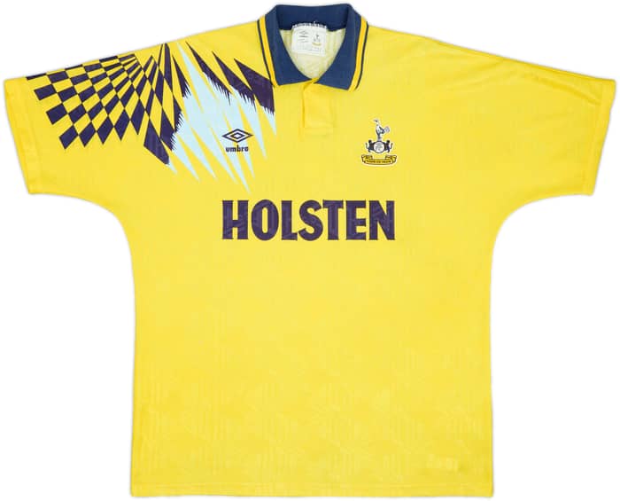 1991-95 Tottenham Away Shirt - 5/10 - (XXL)
