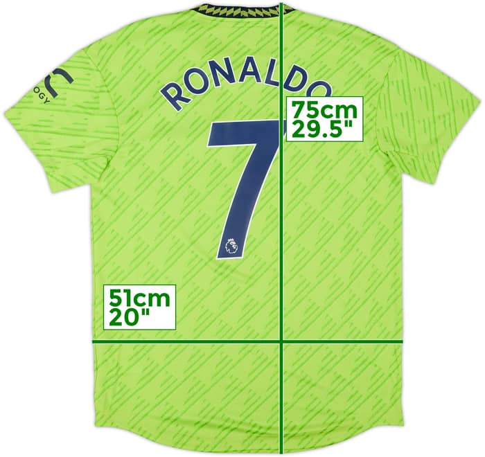 2022-23 Manchester United Player Issue Third Shirt Ronaldo #7 - 8/10 - (M/L)