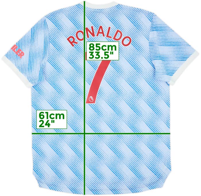 2021-22 Manchester United Authentic Away Shirt Ronaldo #7 (XL)