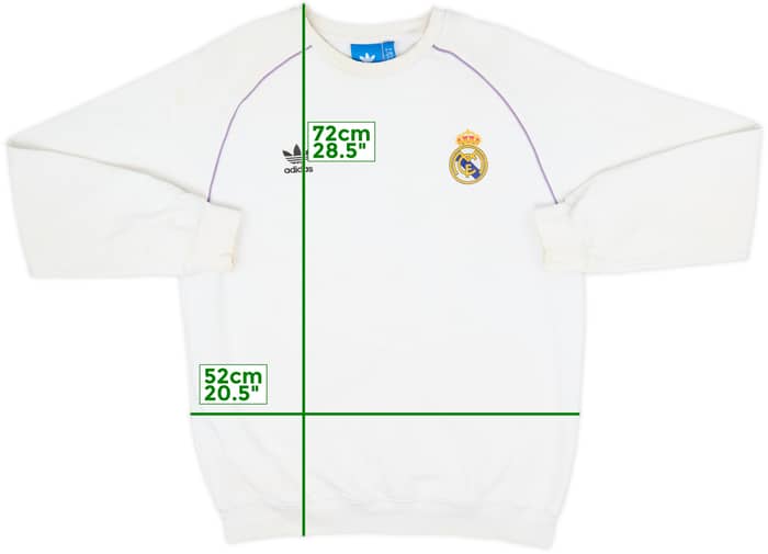 2016-17 Real Madrid adidas Originals Sweat Top - 7/10 - (L)
