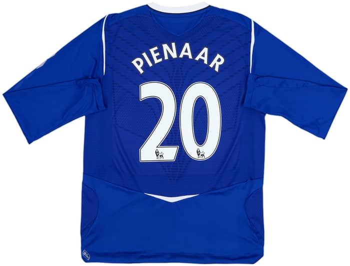 2008-09 Everton Home L/S Shirt Pienaar #20 - 9/10 - (L)