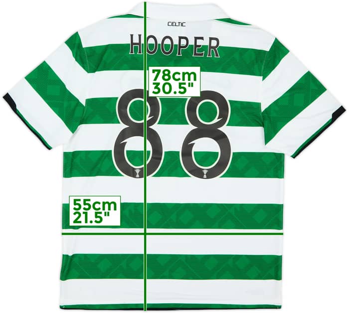 2010-12 Celtic Home Shirt Hooper #88 (L)