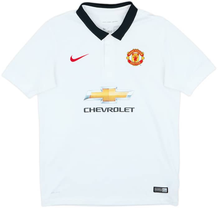 2014-15 Manchester United Away Shirt v.Persie #20 - 8/10 - (XL.Boys)