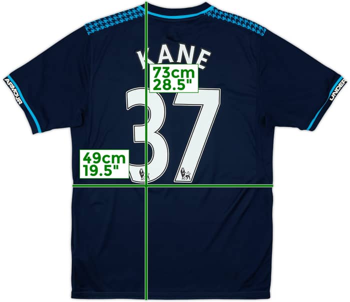 2013-14 Tottenham Third Shirt Kane #37 - 6/10 - (M)