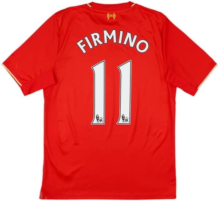 2015-16 Liverpool Home Shirt Firmino #9 - 7/10 - (S)