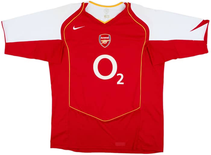 2004-05 Arsenal Home Shirt Henry #14 - 8/10 - (XL)