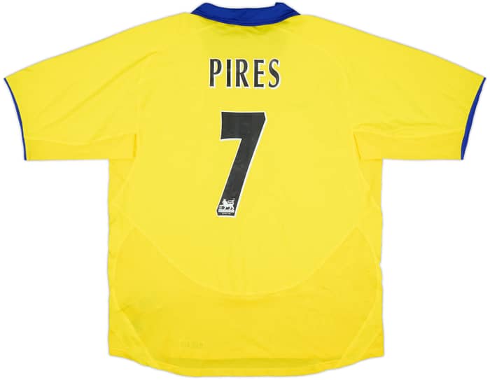 2003-05 Arsenal Away Shirt Pires #7 - 7/10 - (L)