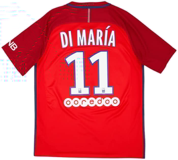 2016-17 Paris Saint-Germain Away Shirt Di Maria #11 - 9/10 - (M)