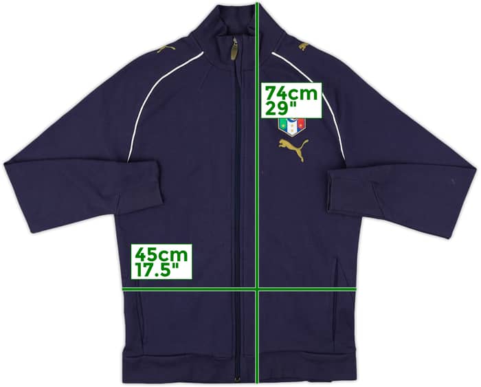 2008-09 Italy Puma Track Jacket - 6/10 - (S)
