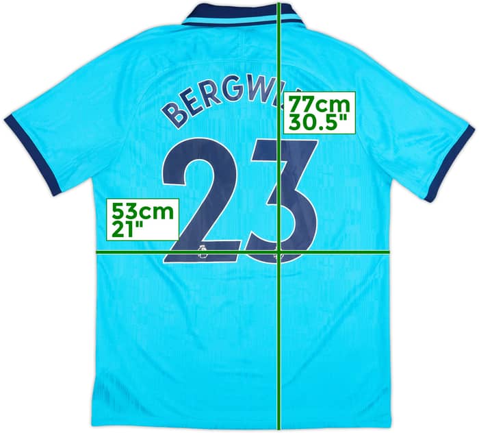 2019-20 Tottenham Third Shirt Bergwijn #23 - 9/10 - (L)