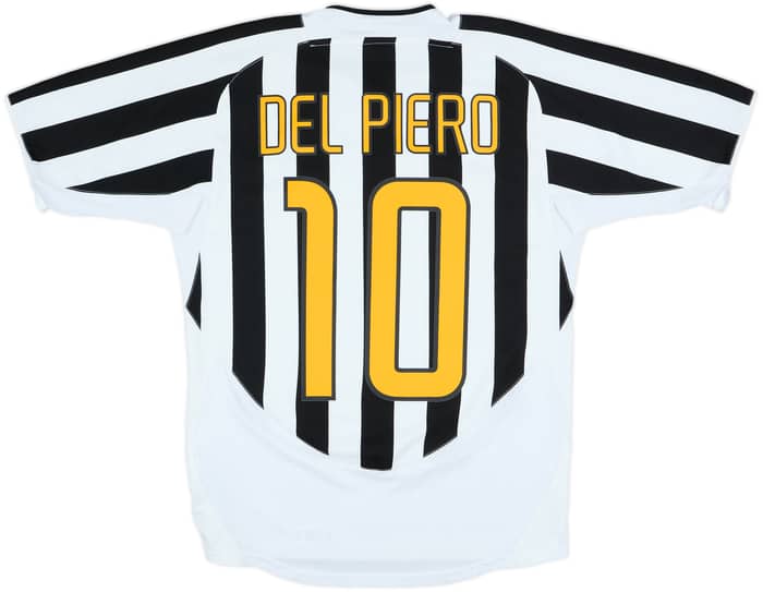 2003-04 Juventus Home Shirt Del Piero #10 - 7/10 - (S)
