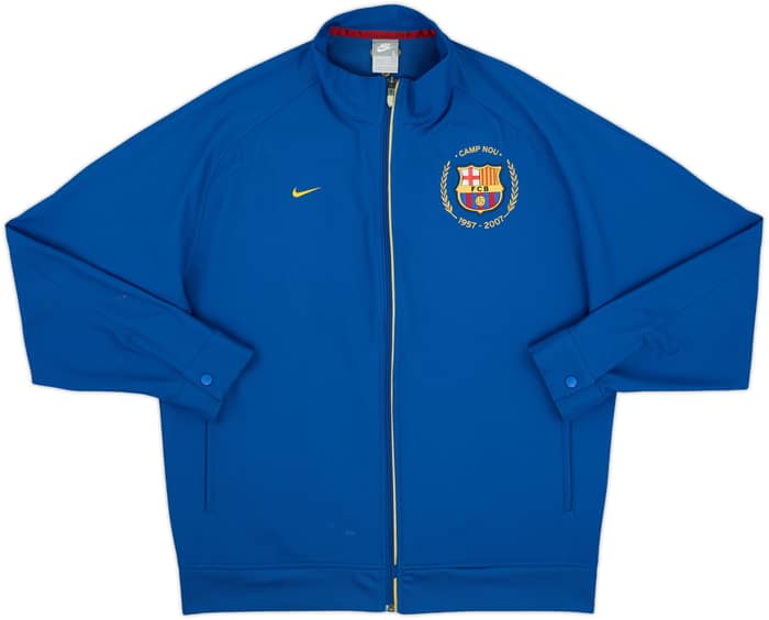 2007-08 Barcelona Nike Track Jacket - 7/10 - (L)