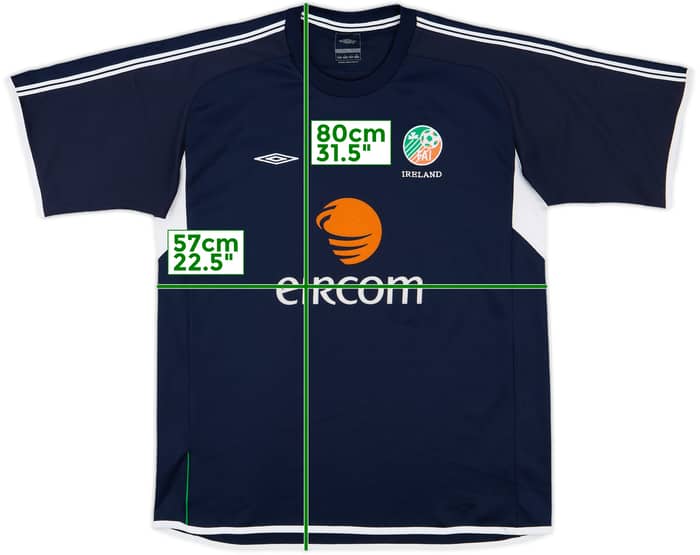 2002-03 Ireland Umbro Training Shirt - 9/10 - (L)
