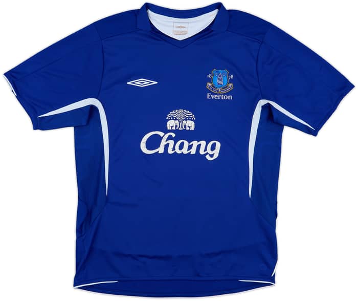 2005-06 Everton Home Shirt Osman #21 - 6/10 - (L)