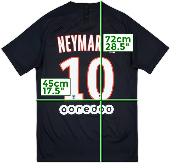 2019-20 Paris Saint-Germain Fourth Shirt Neymar Jr #10 - 9/10 - (S)
