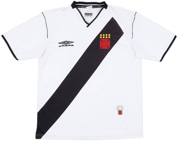 2002 Vasco da Gama Away Shirt #10 - 8/10 - (M)
