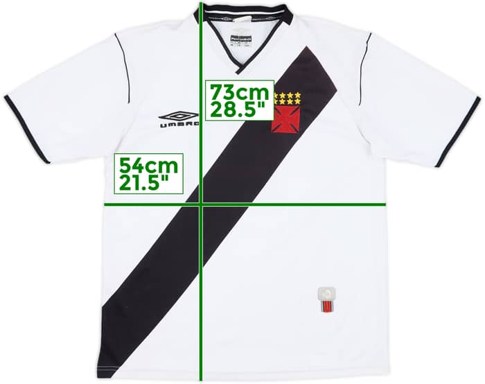 2002 Vasco da Gama Away Shirt #10 - 8/10 - (M)