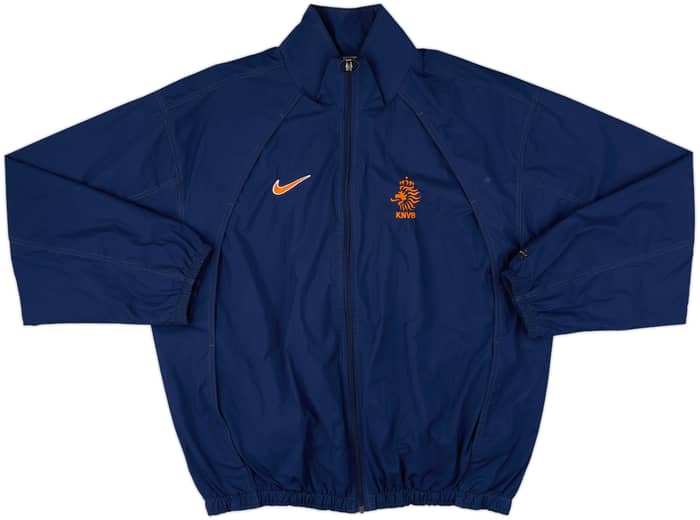 1998-99 Netherlands Player Issue Nike Track Jacket - 7/10 - (L)